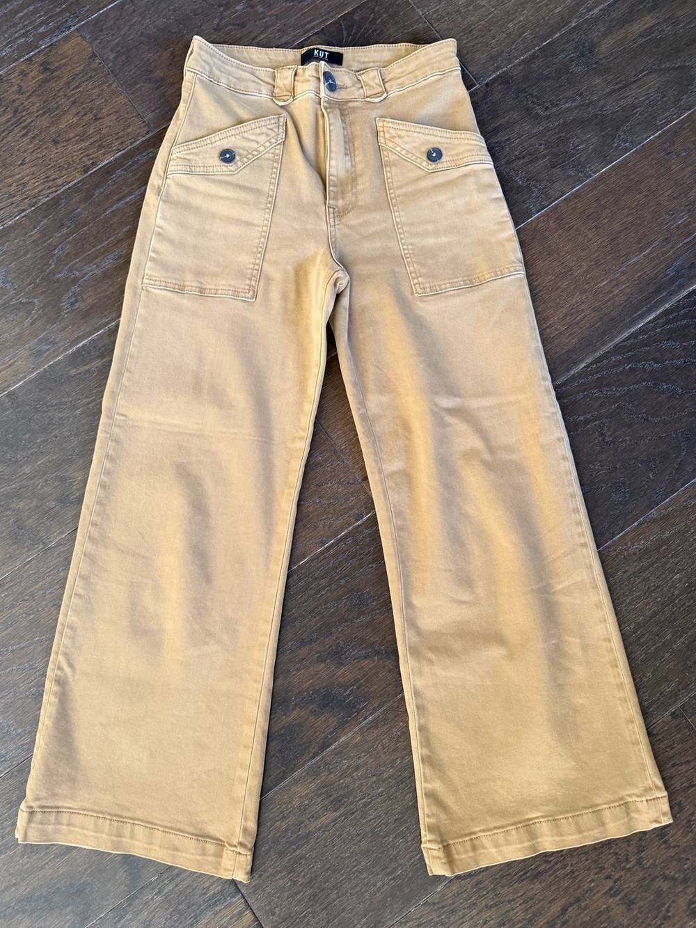 Kut From The Kloth/ Meg Wide Leg w Utility Pockets Pant